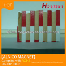 Starke Leistung Alnico Magnetpulver LNG37 F6x6x28